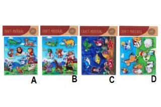 Obrázek z Kreativní set vkládačka mix motivů 